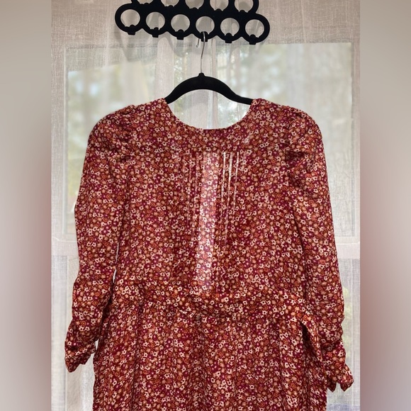 Floral Midi Length Dress - Picture 9 of 9